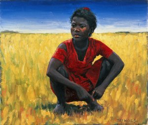 Kırmızılı Kız, 1992 by Tilly Willis