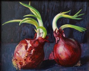 Soğan 2021 (yağ) by Tilly Willis