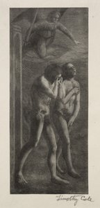 Eski İtalyan Ustalar: Cennetten Atılma, 1888. by Timothy Cole
