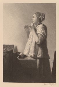 İnci Kolye by Timothy Cole after Johannes Vermeer