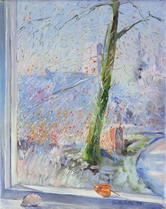Kayın Ağacı ve Haw Frost, 1989 by Timothy Easton