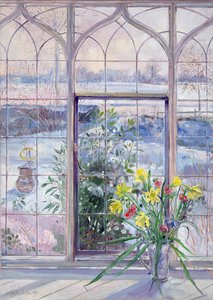 Karda Nergis ve Güneş Saati by Timothy Easton