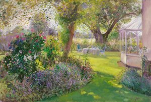 Büyük Meşe Altında Çay, 1991 by Timothy Easton