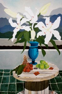Lily, lime ve lychee, 2004, tuval üzerine yağlı boya
