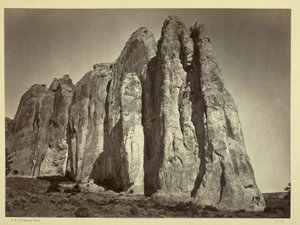 Yazıt Kayasının Güney Yakası, 1873 by Timothy OSullivan