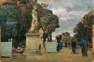 Tuileries'den - Gri gün