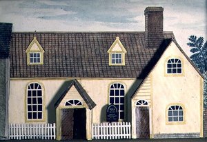 Bir Şapel Modeli, Halstead Cemaat Kilisesi, Essex by Tirzah Ravilious