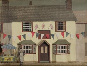 Saf Kremalı Dondurmalar (kolaj) by Tirzah Ravilious