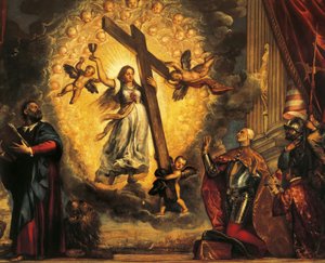 Doge Antonio Grimani, Titian tarafından Faith ve St Mark