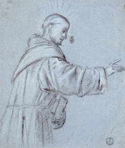 Titian tarafından Monk (1490-1576 dolaylarında), çizim by Titian (c.1488 1576)