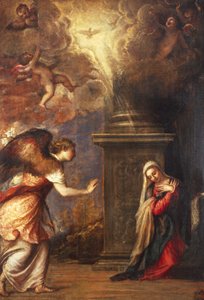 Duyuru, Titian (yaklaşık 1490-1576), Napoli