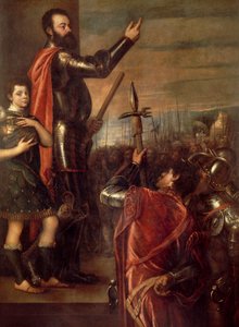 Vasto Markisinin konuşması by Titian (c.1488 1576)