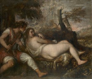 perisi ve çoban by Tiziano Vecelli