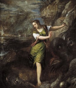 Aziz Margaret, c. 1565 by Tiziano Vecelli