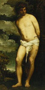 Aziz Sebastian, by Tiziano Vecelli