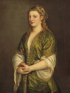 Elma Tutan Kadın, c. 1550.