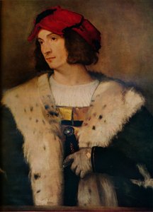 Kırmızı Başlıklı Adam, c1510 by Tiziano Vecelli