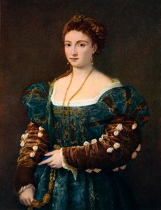 Bir Soylu Kadının Portresi veya La Bella, c1536, 1937 by Tiziano Vecelli