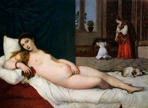 Urbino Venüsü, c1538, 1937 by Tiziano Vecelli