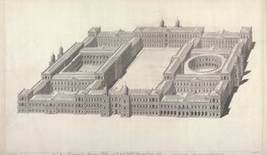 Whitehall Sarayı. Charing Çapraz Tarafı. by Tobias Müller