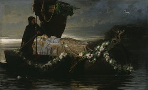Elaine, 1874 by Toby Rosenthal
