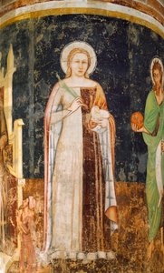 Aziz Agnes Tommaso da Modena (1326-1379), fresk, San Nicolo Kilisesi, Treviso