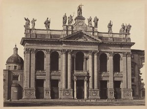 Aziz Jean de Lateran, Roma, c. 1860. by Tommaso Cuccioni