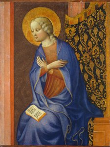 Bakire Müjde, c. 1430 (panelde sıcaklık) by Tommaso Masolino da Panicale