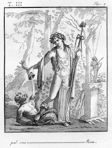 Bacchus ile Thyrsus, 1804