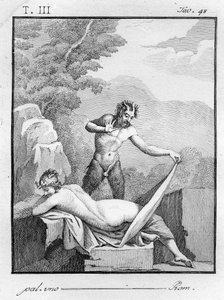 Satyr bir periyi soyar, 1804