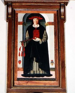 Prato Kardinal Niccolo, papalık bağlı by Tommaso di Piero