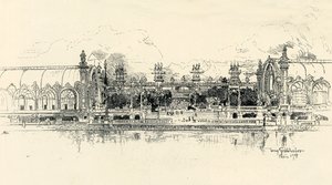 Bahçe Bitkileri ve Ormancılık Pavyonları, Tony Grubhofer, 1900.