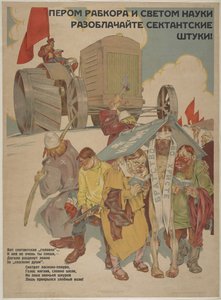 Bilimin kalemi ve ışığıyla tarikatların işleyişlerini gözler önüne seriyor, 1929. by Topikov