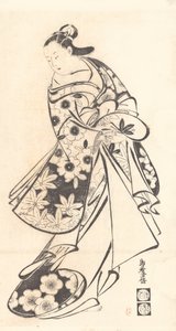 Nezaketçi, ca. 1712., yaklaşık 1712. by Torii Kiyomasu I