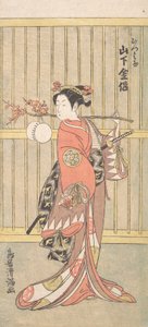 Tee c ve r Yamashita Kinsaku üyesi Tee Road f Rokka, değil mi? 1767. , sivrisinek. 1767. by Torii Kiyomitsu