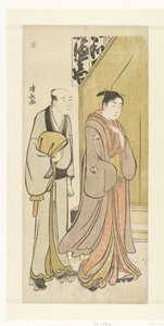 Günlük hayatta Aktör Iwai Hanshiro IV by Torii Kiyonaga