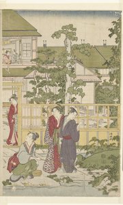 kör adam oynamak by Torii Kiyonaga