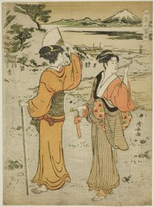 Enoshima, "Dört Mevsimde Fuji Dağı (Shiki no Fuji)" dizisinden