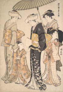 A Brocade of Eastern M..., yak. 1784. by Torii Kiyonaga
