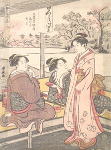 Nippori ailesi Ebisu-Daikoku içinde mi? 1793. by Torii Kiyonaga