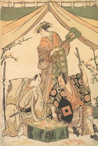 Neo f Te D Rama İşletme Giderleri Luger Kojima, 1784-85. by Torii Kiyonaga