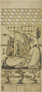 Aktör Ichikawa Danjuro V, Sansho Dayu (?) by Torii Kiyonaga