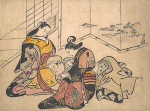 Baskı, 1703. by Torii Kiyonobu I