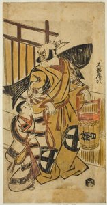 Çay c ve r Ota ni Hiroshi Doktor Asahina Saburo olarak by Torii Kiyonobu I