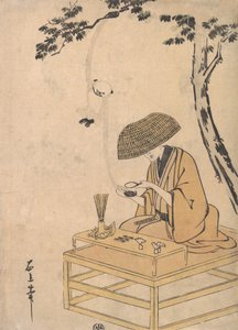 Büyüteç, ca. 1775. by Toriyama Sekien