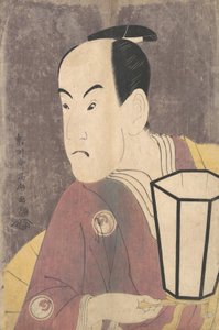 Bando Hikosaburo III, Play Koinyobo Somewake Tazuna'da Sagisaka Sanai olarak, 1794 .. by Toshusai Sharaku