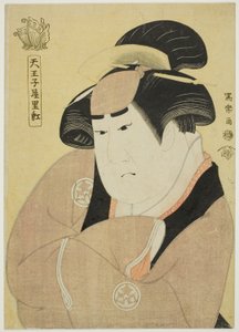Tennojiya Riko (Ouchiya'nın [aslında Iwate, Sadato'nun karısı] hizmetçisi Ebizo Okane rolündeki aktör Yamashita Kinsaku II) by Toshusai Sharaku