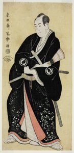 Tee c ve r Sawamura Sojuro Good As Nagoya Sanza Motoharu (Sandai-me Sawamura Sojuro Nagoya Sanza Motoharu) by Toshusai Sharaku
