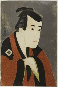 Tanabe Bunzo olarak aktör Ichikawa Yaozo III by Toshusai Sharaku