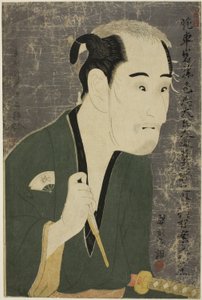 Oyuncu Onoe Matsusuke I, Matsushita Mikinoshin rolünde by Toshusai Sharaku